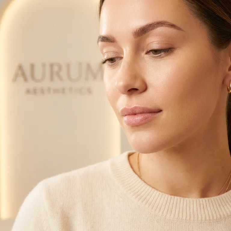 Botox lip flip and brow lift treatment at Capital Skin Clifton Park NY