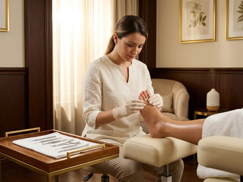 Diabetic-aware foot care assessment in Clifton Park, NY medspa