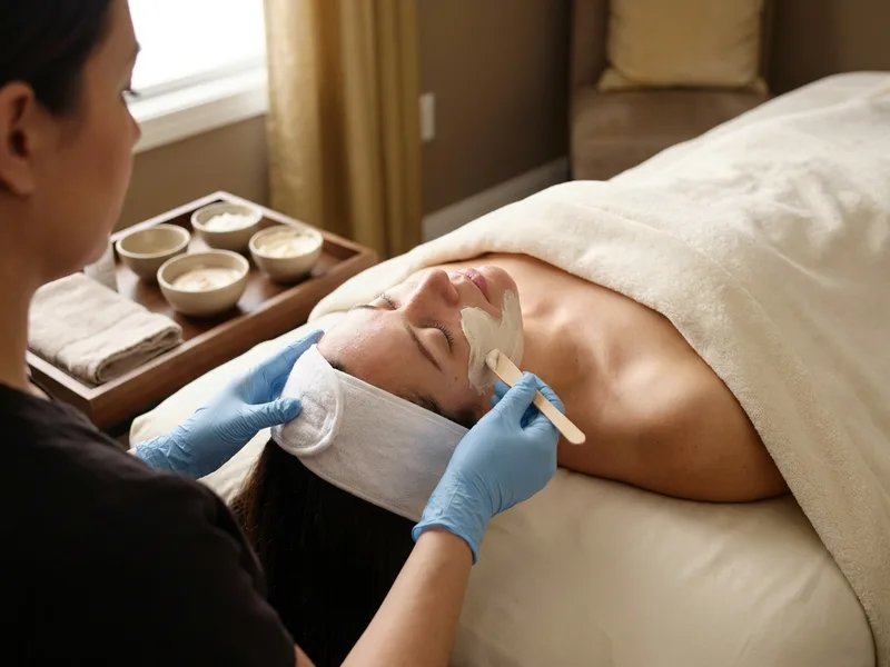Hydrating facial mask add-on treatment at Capital Skin Medical Spa in Clifton Park, NY
