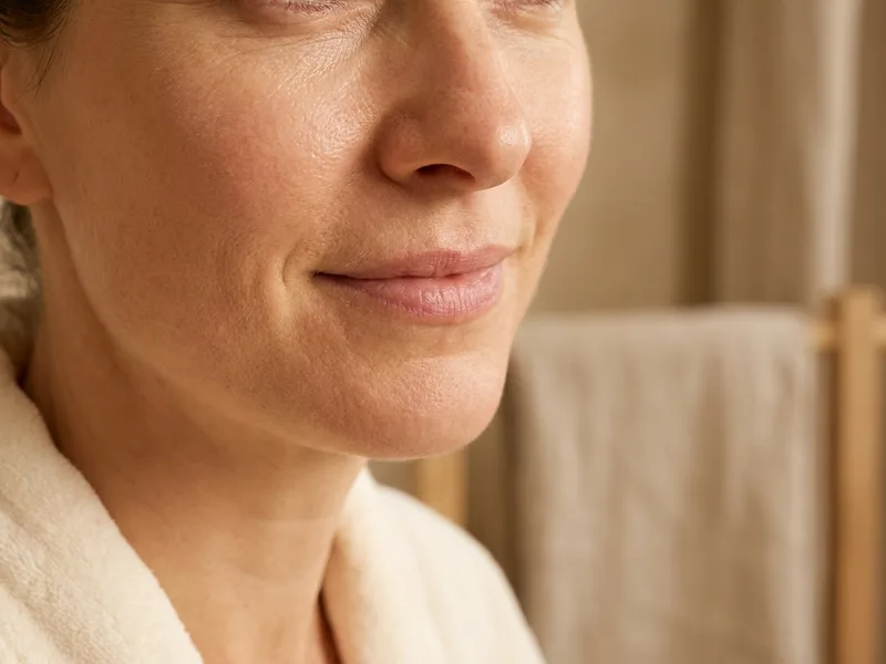 Enlarged facial pores addressed by Laser Genesis treatment at Capital Skin Medical Spa in Clifton Park, NY