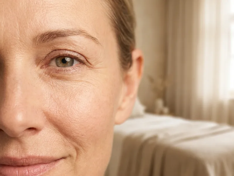 Fine lines and early skin texture changes improved by Laser Genesis at Capital Skin Medical Spa in Clifton Park, NY