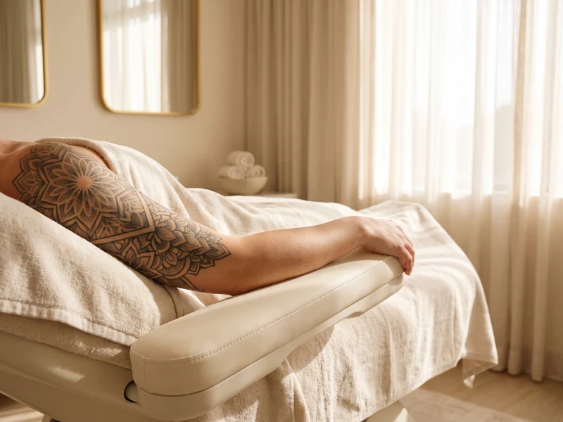 Forearm and shoulder tattoo placement for medium to large laser tattoo removal in Clifton Park, NY