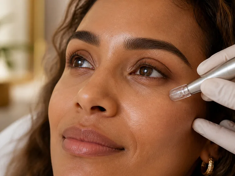 PRP under-eye rejuvenation treatment in Clifton Park, NY