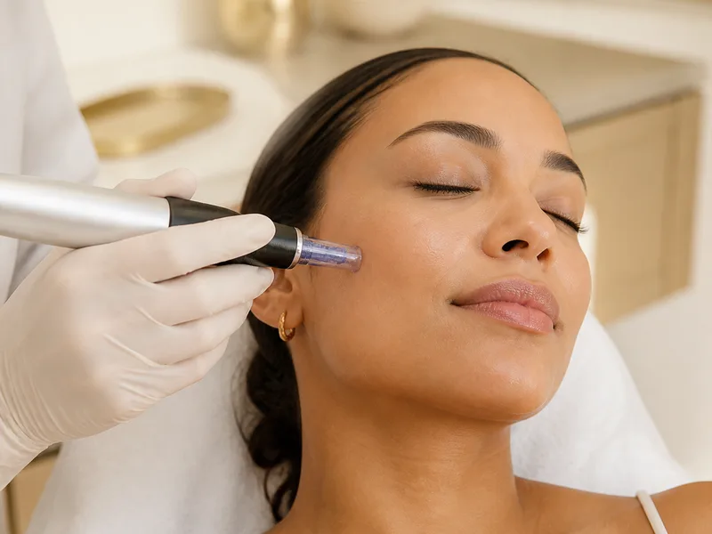 RF microneedling for acne scarring in Clifton Park, NY